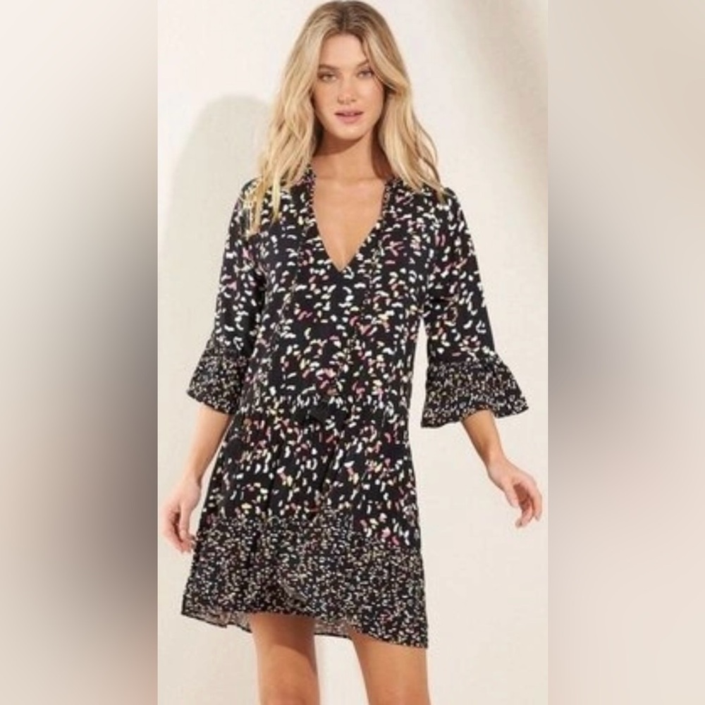 MAAJI Dreamer Black Opal Tunic Dress Cover Up Small